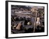 Floating Market in Can Tho, Vietnam-Keren Su-Framed Photographic Print