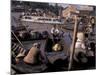 Floating Market in Can Tho, Vietnam-Keren Su-Mounted Photographic Print