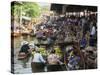 Floating Market, Thailand, Southeast Asia-Miller John-Stretched Canvas