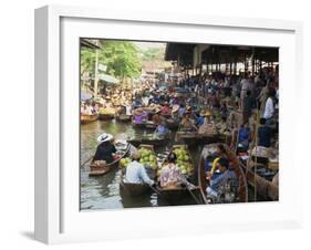 Floating Market, Thailand, Southeast Asia-Miller John-Framed Photographic Print