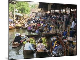 Floating Market, Thailand, Southeast Asia-Miller John-Mounted Photographic Print