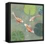 Floating Motion I-Aleah Koury-Framed Stretched Canvas