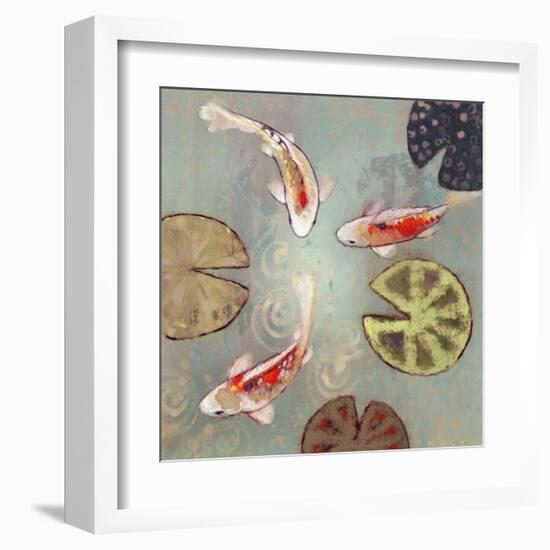 Floating Motion II-Aleah Koury-Framed Art Print