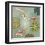 Floating Motion II-Aleah Koury-Framed Art Print