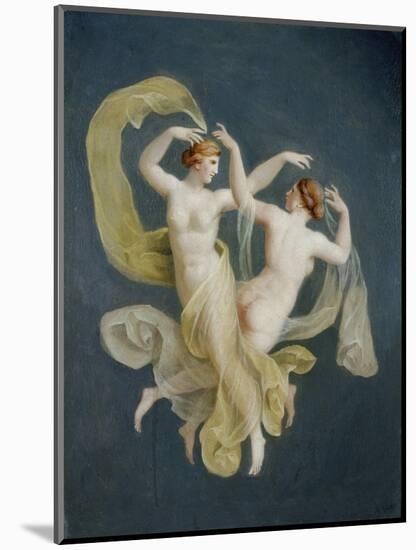 Floating Nymphs-Johann Heinrich Wilhelm Tischbein-Mounted Giclee Print