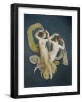 Floating Nymphs-Johann Heinrich Wilhelm Tischbein-Framed Giclee Print