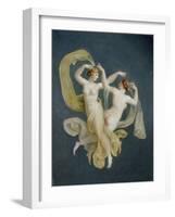 Floating Nymphs-Johann Heinrich Wilhelm Tischbein-Framed Giclee Print