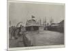 Floating of HMS Majestic at Portsmouth, 31 January-null-Mounted Giclee Print