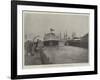 Floating of HMS Majestic at Portsmouth, 31 January-null-Framed Giclee Print