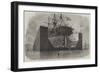 Floating Pontoon or Dock Prepared by Messers Rennie and Son for the Government of Spain-Edwin Weedon-Framed Giclee Print