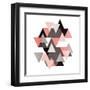 Floating Rose Gems-OnRei-Framed Art Print