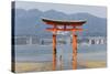 Floating Torii Gate, Itsukushima Jinja Shrine, Miyajima Island-Christian Kober-Stretched Canvas