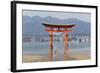 Floating Torii Gate, Itsukushima Jinja Shrine, Miyajima Island-Christian Kober-Framed Photographic Print