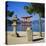 Floating Torii, Miyajima Island Near Hiroshima, Japan-Christopher Rennie-Stretched Canvas