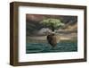 Floating Tree-null-Framed Art Print