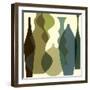 Floating Vases III-Mary Calkins-Framed Premium Giclee Print