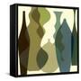 Floating Vases III-Mary Calkins-Framed Stretched Canvas