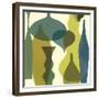 Floating Vases IV-Mary Calkins-Framed Giclee Print