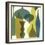 Floating Vases IV-Mary Calkins-Framed Giclee Print