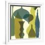 Floating Vases IV-Mary Calkins-Framed Giclee Print