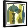 Floating Vases IV-Mary Calkins-Framed Giclee Print