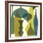 Floating Vases IV-Mary Calkins-Framed Giclee Print