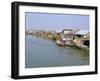 Floating Village of Chong Kneas, Lake Tonle Sap, Near Siem Reap, Cambodia-Richard Ashworth-Framed Photographic Print