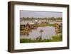 Floating Village of Khmer Fishermen, Kampong Chhnang, Cambodia, Indochina, Southeast Asia, Asia-Nathalie Cuvelier-Framed Photographic Print
