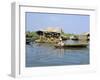 Floating Village of Prek Toal Beside Northwest of Lake Tonle Sap, Cambodia, Indochina-Richard Ashworth-Framed Photographic Print