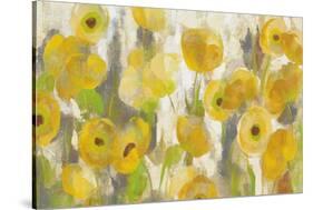 Floating Yellow Flowers I Crop-Silvia Vassileva-Stretched Canvas