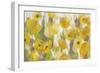 Floating Yellow Flowers I Crop-Silvia Vassileva-Framed Art Print