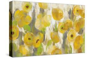 Floating Yellow Flowers I Crop-Silvia Vassileva-Stretched Canvas