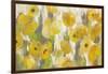 Floating Yellow Flowers I Crop-Silvia Vassileva-Framed Art Print