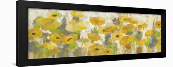 Floating Yellow Flowers I-Silvia Vassileva-Framed Art Print