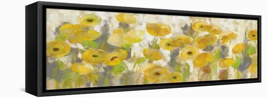 Floating Yellow Flowers I-Silvia Vassileva-Framed Stretched Canvas