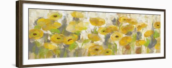 Floating Yellow Flowers I-Silvia Vassileva-Framed Premium Giclee Print