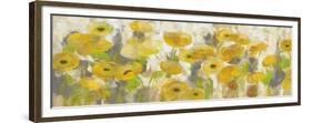 Floating Yellow Flowers I-Silvia Vassileva-Framed Premium Giclee Print