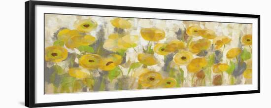 Floating Yellow Flowers I-Silvia Vassileva-Framed Premium Giclee Print