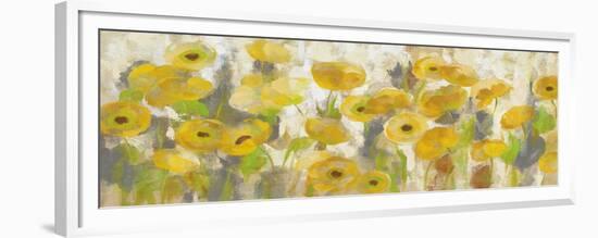 Floating Yellow Flowers I-Silvia Vassileva-Framed Premium Giclee Print