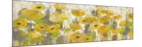 Floating Yellow Flowers I-Silvia Vassileva-Mounted Premium Giclee Print