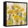 Floating Yellow Flowers V-Silvia Vassileva-Framed Stretched Canvas