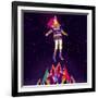 Floating-Diela Maharanie-Framed Art Print