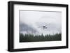 Floatplane Above Rainforest in Misty Fjords National Monument-null-Framed Photographic Print