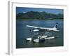 Floatplane, Nadi Bay, Fiji-David Wall-Framed Photographic Print