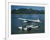 Floatplane, Nadi Bay, Fiji-David Wall-Framed Photographic Print