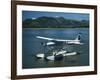 Floatplane, Nadi Bay, Fiji-David Wall-Framed Photographic Print