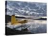 Floatplane, Takahula Lake, Alaska, USA-Hugh Rose-Stretched Canvas