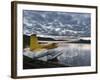 Floatplane, Takahula Lake, Alaska, USA-Hugh Rose-Framed Photographic Print