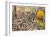 Floats, Mardi Gras Parade, New Orleans, Louisiana-null-Framed Art Print