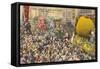 Floats, Mardi Gras Parade, New Orleans, Louisiana-null-Framed Stretched Canvas